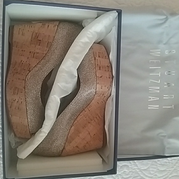 Stuart Weitzman Anna Platinum Noir - Picture 3 of 5